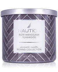Nautica Noir Mahogany Teakwood Candle, 14.5 oz.