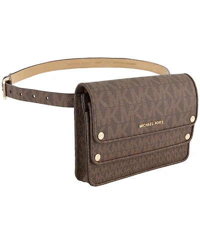 Michael Michael Kors Tri-Size Tri-Color Logo Belt Bag