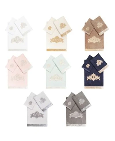 Linum Home Turkish Cotton May Embellished Bath Towel Sets
