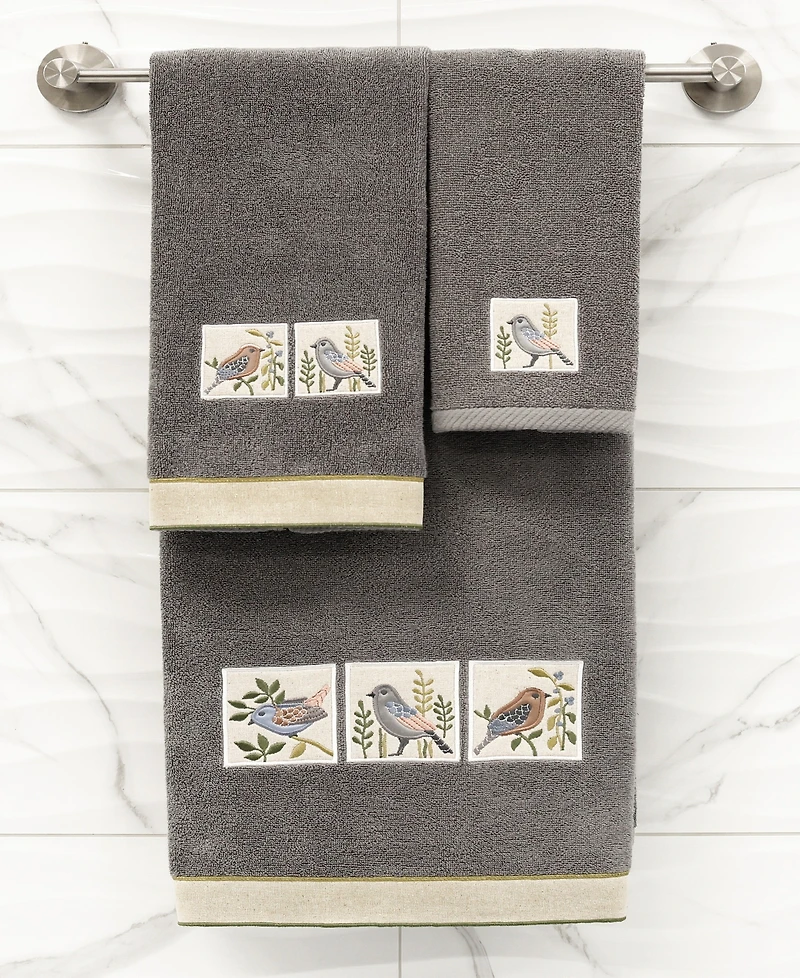 Linum Home Turkish Cotton Belinda Embellished 2-Pc. Bath Towel Set