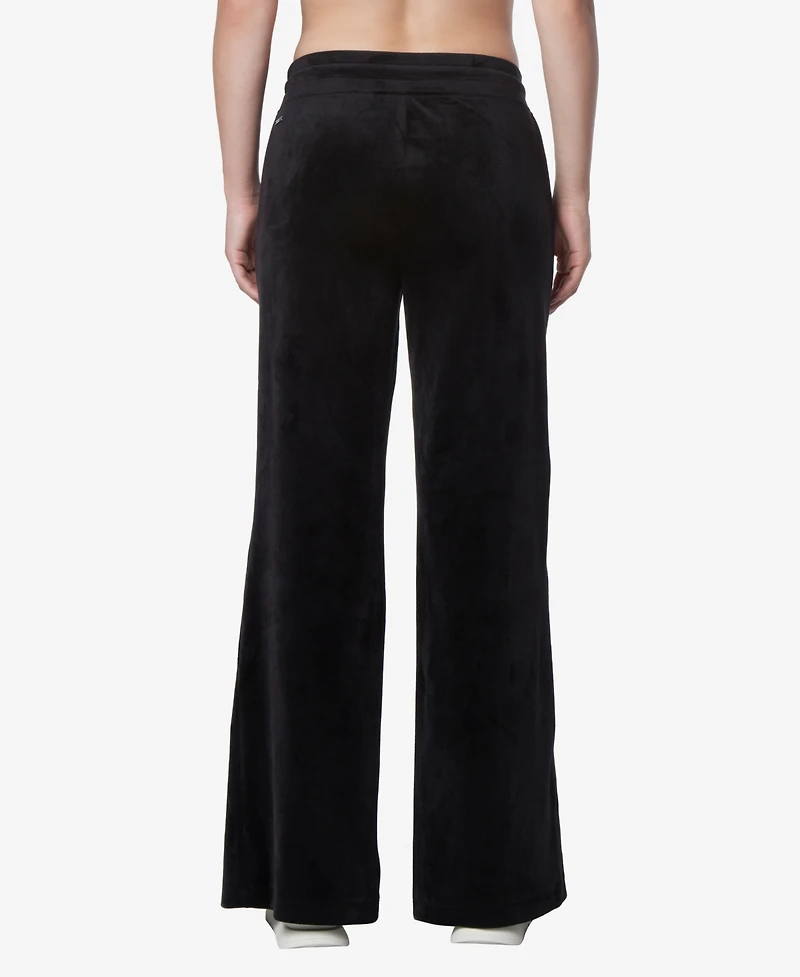 Andrew Marc Sport Women's Full Length Velvet Vented Pants