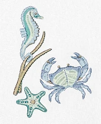 Linum Home Turkish Cotton Aaron Embellished -Pc. Bath Towel Set