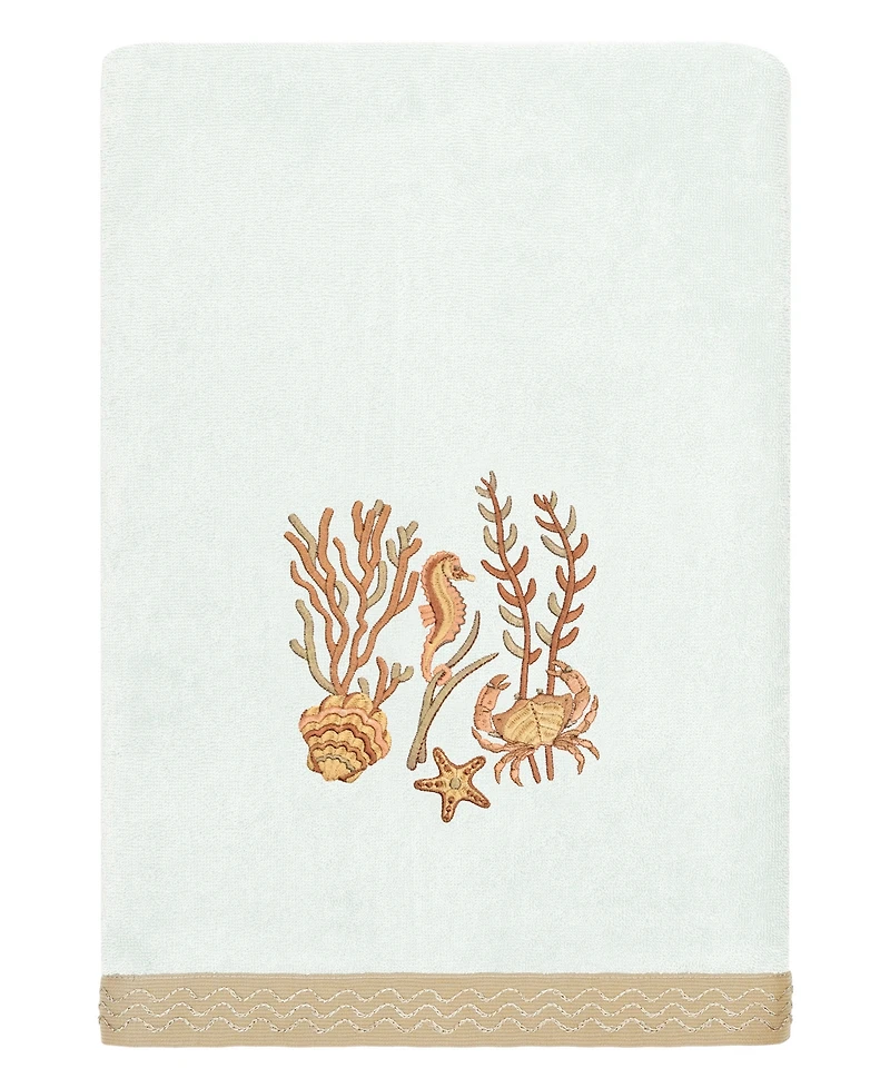 Linum Home Turkish Cotton Aaron Embellished -Pc. Bath Towel Set