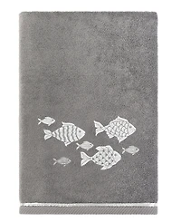 Linum Home Turkish Cotton Figi Embellished -Pc. Bath Towel Set