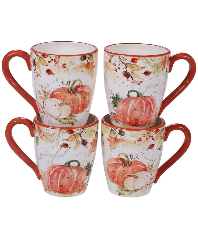 Certified International Harvest Splash 16 Piece Dinnerware Set
