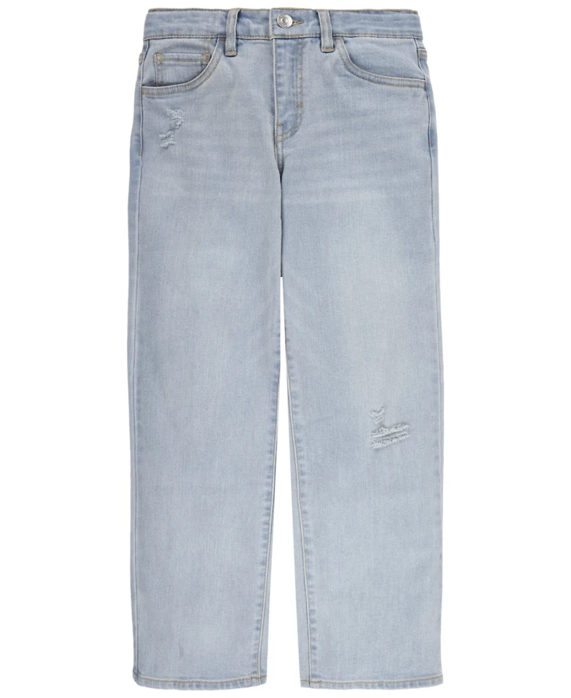 Levi's Big Girls Vintage-Like Mid Rise Wide Leg Jeans