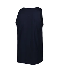 Men's Mitchell & Ness Navy Texas Rangers Cooperstown Collection Stars and Stripes Tank Top