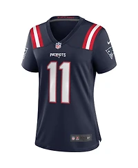 Women's Nike Drew Bledsoe Navy New England Patriots Game Retired Player Jersey