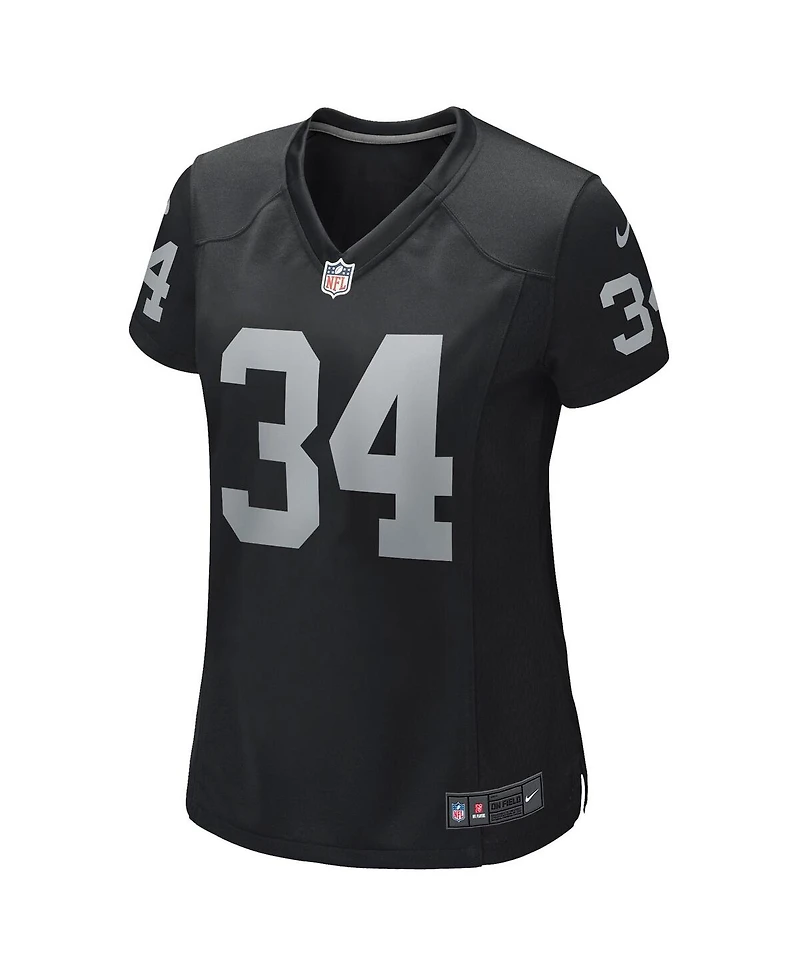 Women's Nike Bo Jackson Black Las Vegas Raiders Game Retired Player Jersey
