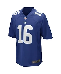 Men's Nike Frank Gifford Royal New York Giants Game Retired Player Jersey