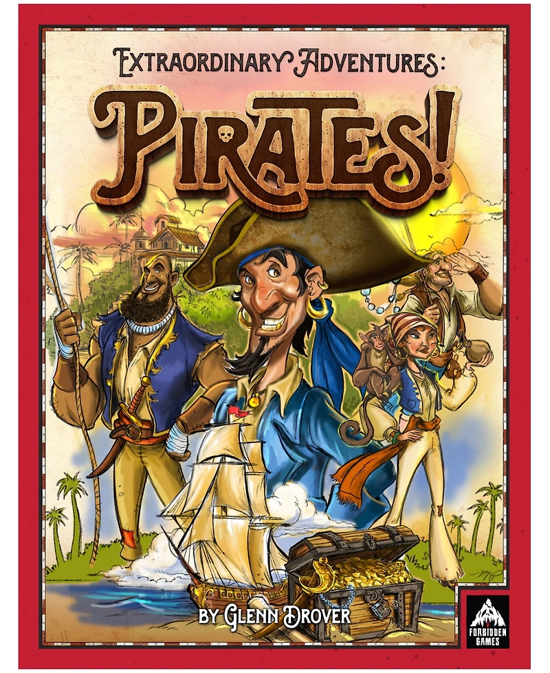 Forbidden Games Extraordinary Adventures Pirates Set, 270 Piece