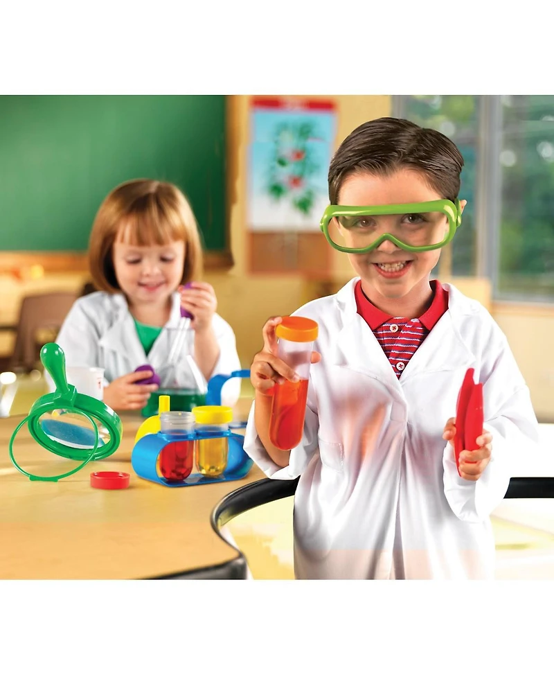 Kaplan Early Learning Play Science Starter Kit with Activity Cards for Young Children