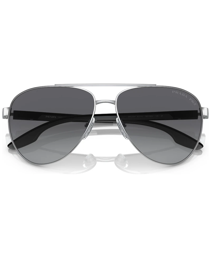 Prada Linea Rossa Men's Polarized Sunglasses, Ps 52YS61-yp