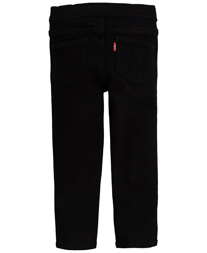 Levi's Toddler Girls Adjustable Waistband Stretch Denim Jeggings