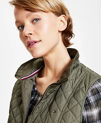 Tommy Hilfiger Women's Quilted Zip Front Vest