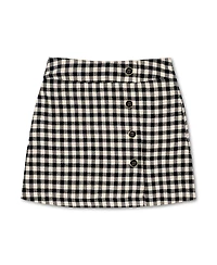 Hope & Henry Womens' Flannel Mini Skirt