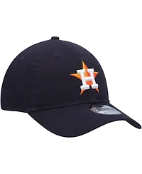 Men's New Era Navy Houston Astros Logo Replica Core Classic 9TWENTY Adjustable Hat
