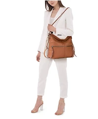 Women's Ashland Leather Bucket Hobo