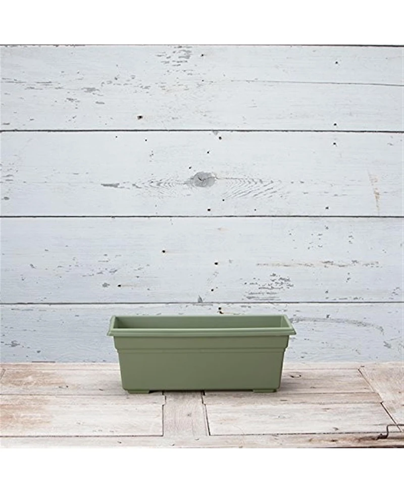 Novelty Manufacturing Co. (#16190) Countryside Flower Box, Sage 18"