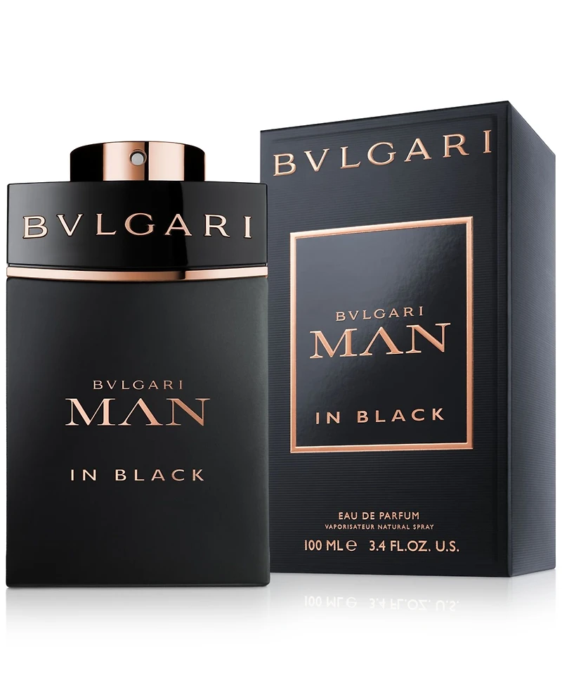 Bvlgari Man in Black Men's Eau de Parfum Spray, 3.4 oz