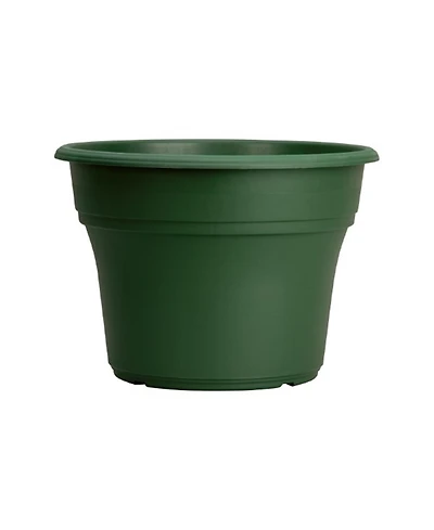 Hc Companies Plastic Flower Pot Planter for Outdoor Plants Green 6.69"