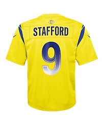 Big Boys Nike Matthew Stafford Gold Los Angeles Rams Inverted Game Jersey
