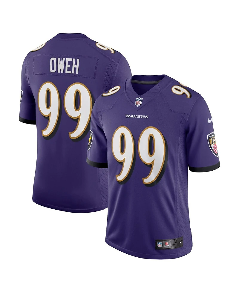 Nike Men's Odafe Oweh Baltimore Ravens Vapor Limited Jersey