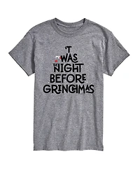 Airwaves Men's Dr. Seuss The Grinch Night Before Christmas Graphic T-shirt