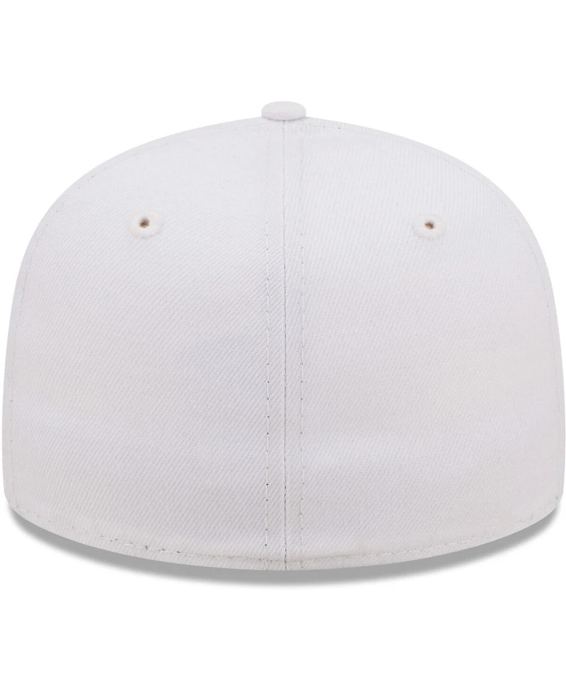 Men's New Era Philadelphia Phillies White on White 59FIFTY Fitted Hat