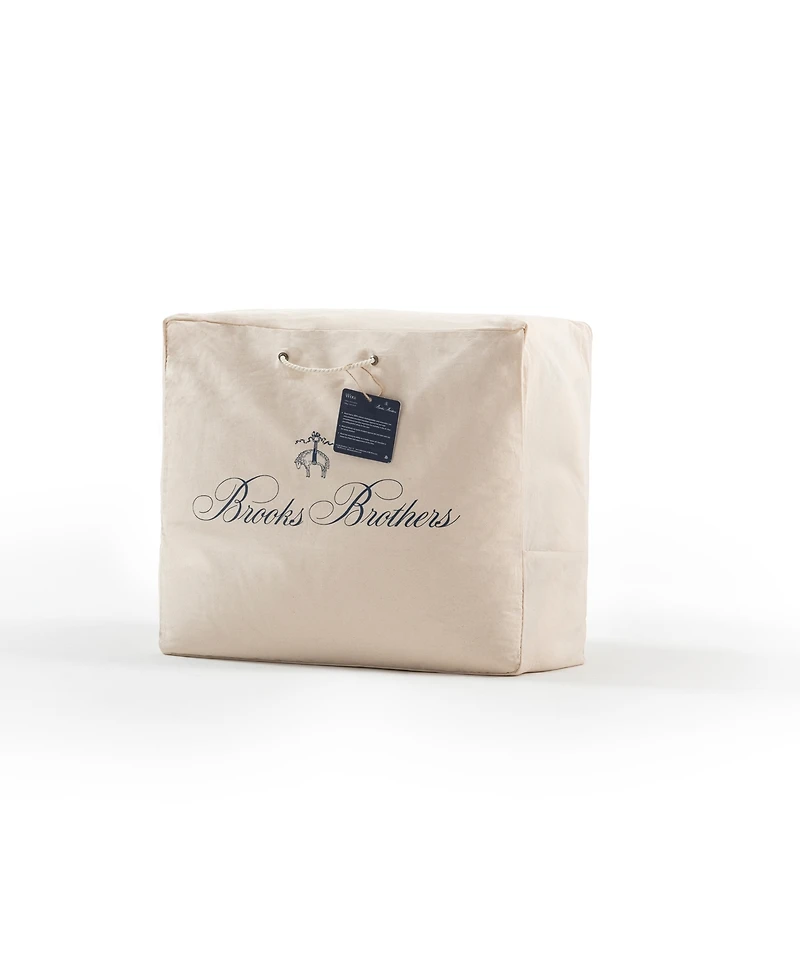 Brooks Brothers 100% Wool Filled Comforter, Queen