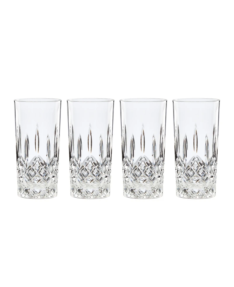 Reed & Barton Hamilton Hiball Glass Set, 4 Pieces
