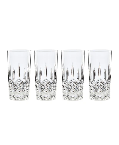 Reed & Barton Hamilton Hiball Glass Set, 4 Pieces