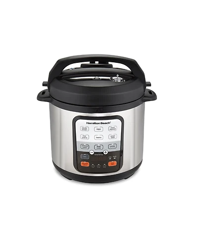 Hamilton Beach Precision Pressure Cooker 6 Quart Capacity - 34506