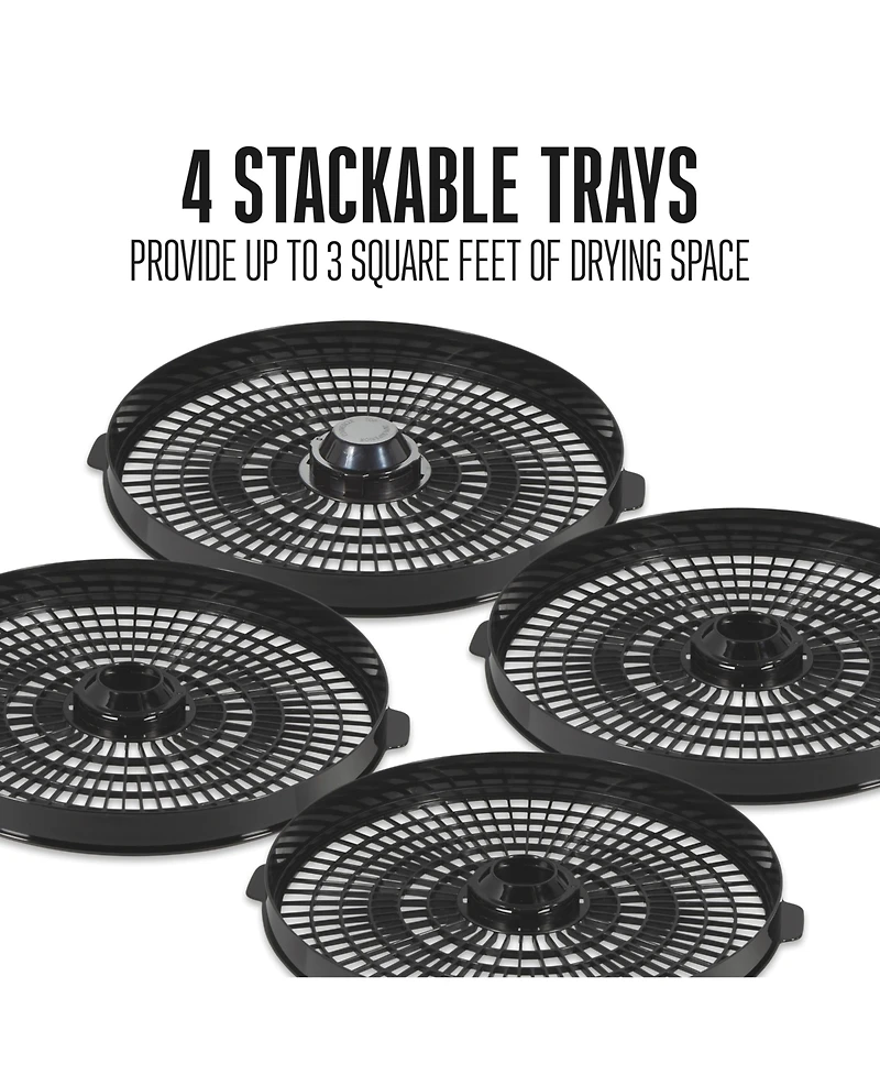 Weston 4 Tray Food Dehydrator - 75-640-w