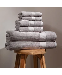 Fabdreams Organic Certified Cotton 6-Piece Bath Towel Set