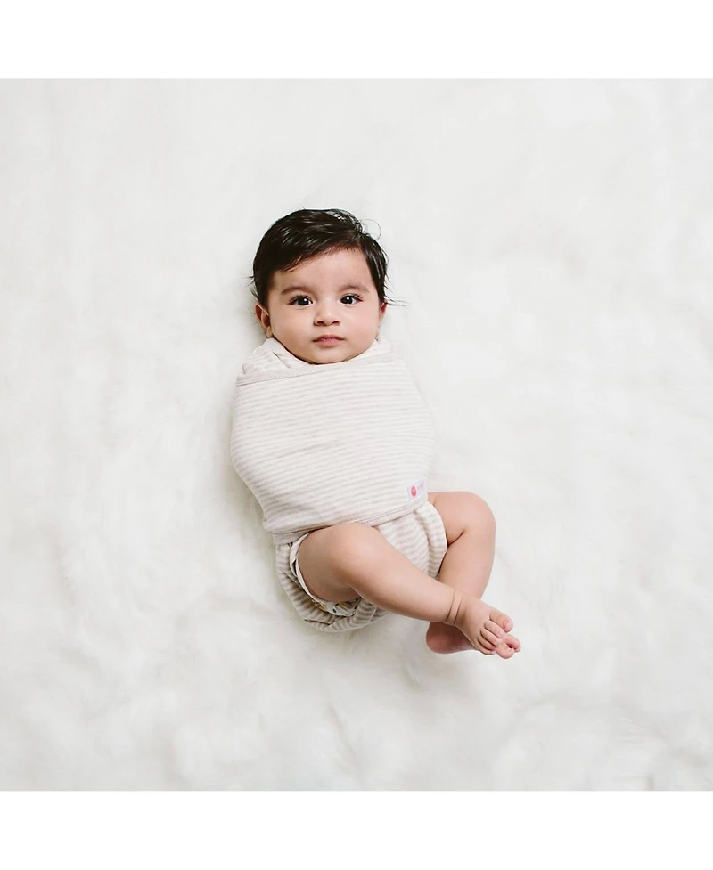 embe Baby Organic Swaddle Wrap (0-3 months) Arms-In, Legs-In/Legs-Out