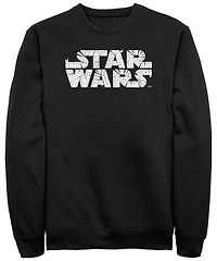 Fifth Sun Men's Star Wars Mummy Logo Crew Fleece Pullover