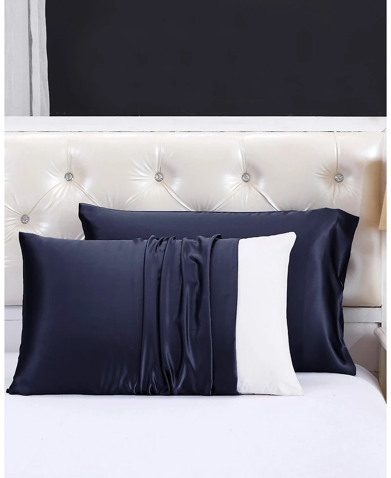 Luxury 100% Silk Pillowcase , Queen 25 Momme