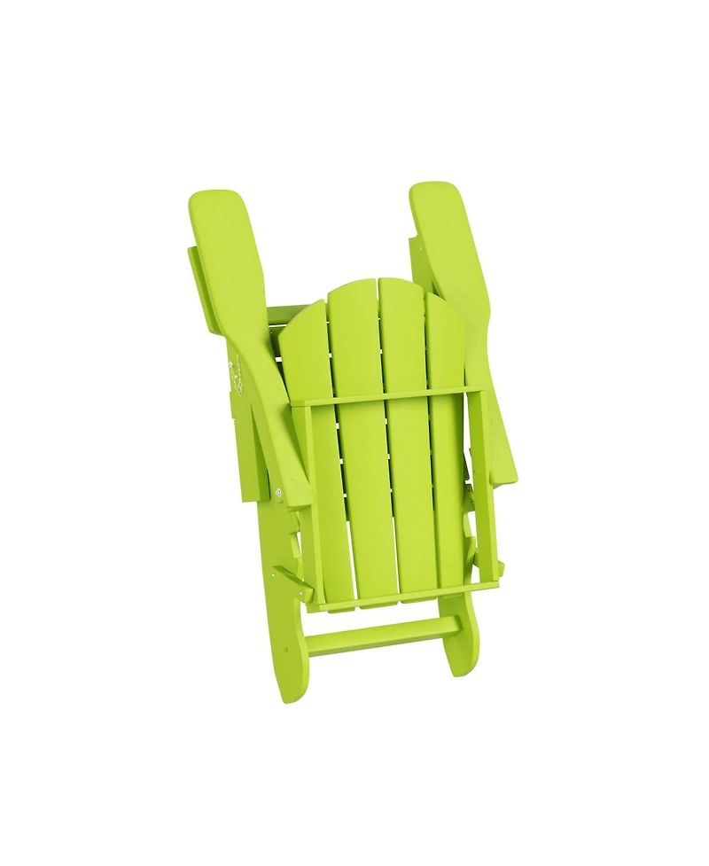 WestinTrends 4-Piece Outdoor Paio Adirondack Conversation Set