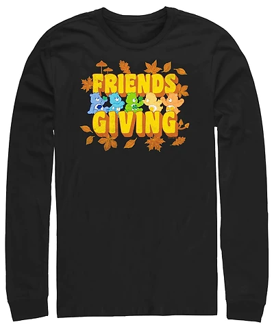 Fifth Sun Men's Care Bears Friends Giving Long Sleeves T-shirt