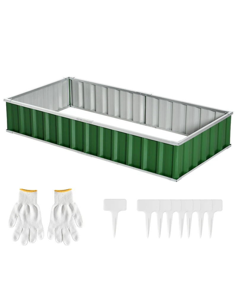 69" x 36" Metal Raised Garden Bed, Diy Planter Box