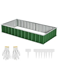 69" x 36" Metal Raised Garden Bed, Diy Planter Box