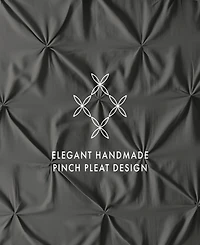 ienjoy Home Ultra Soft 3-Pc. Pinch Pleat Duvet Cover Set, Full/Queen