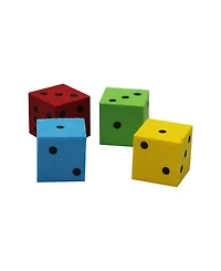 Koplow Games Foam Dice 16mm Assorted, Tub of 200