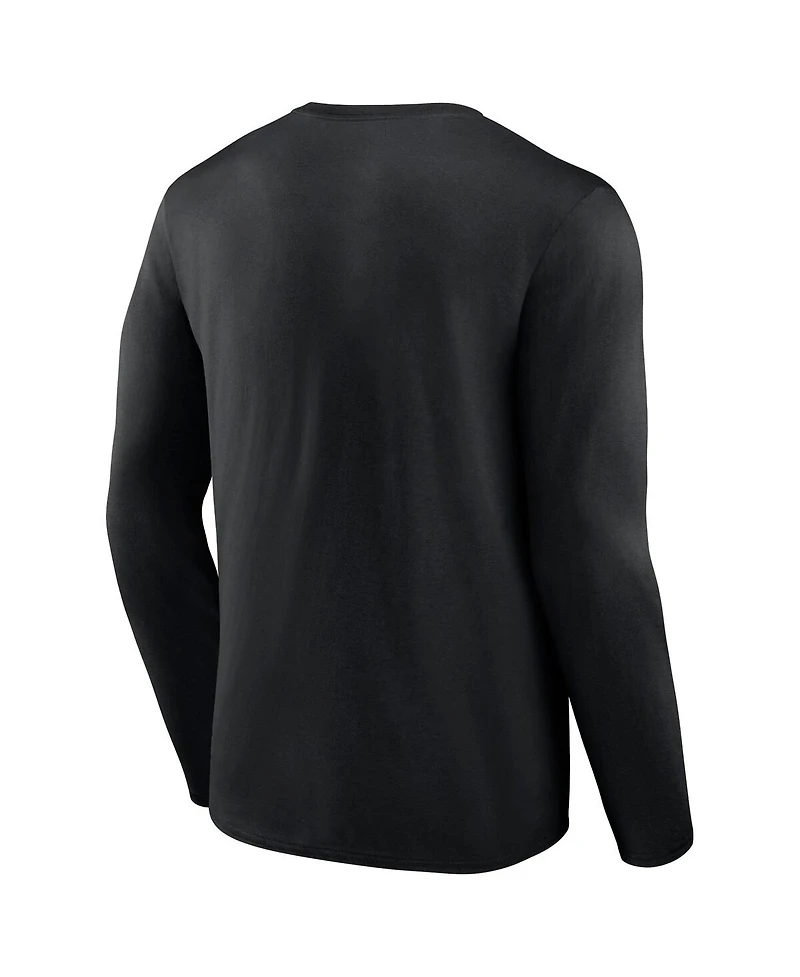 Men's Fanatics Black Houston Astros 2022 World Series Champions Parade Long Sleeve T-shirt