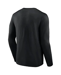 Men's Fanatics Black Houston Astros 2022 World Series Champions Parade Long Sleeve T-shirt