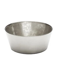 Classic Touch Raised Rim Design Glitter Bowl