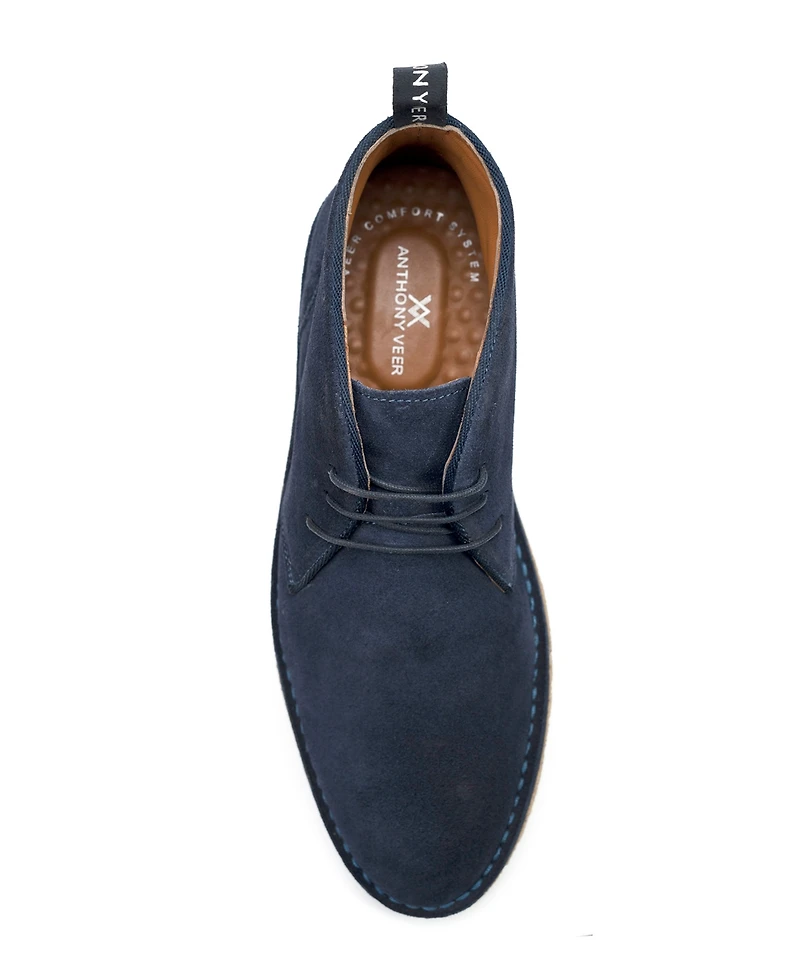 Anthony Veer Men's George Suede Lace-Up Chukka Boots