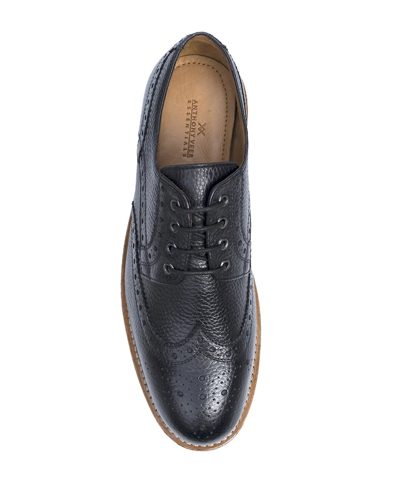 Anthony Veer Men's Richard Wingtip Oxford Lace-Up Leather Shoes