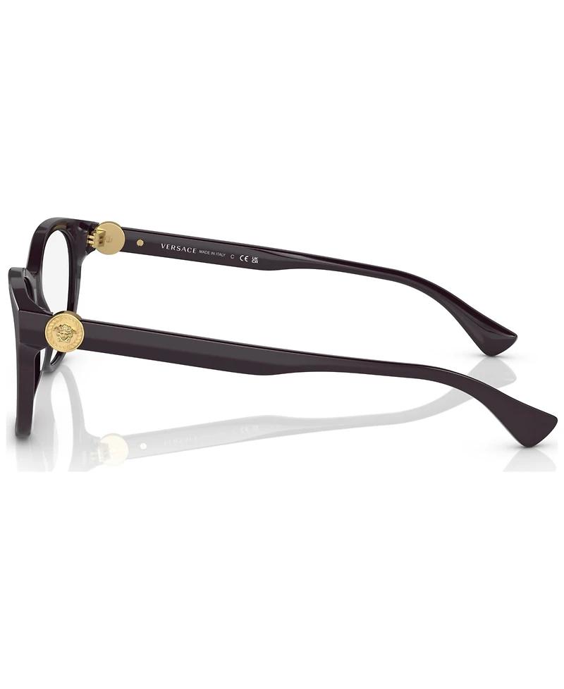 Versace Women's Cat Eye Eyeglasses, VE333053-o